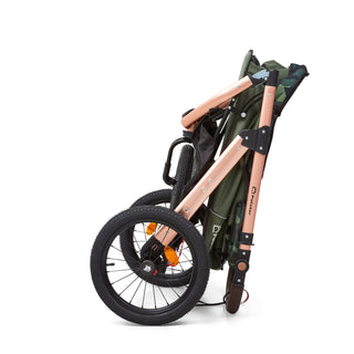 Palster Quest All Terrain Dog Stroller - Green Camouflage - Free Rain Cover