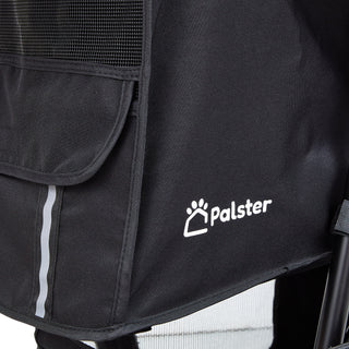 Palster Explorer All Terrain Dog Stroller - Midnight Black