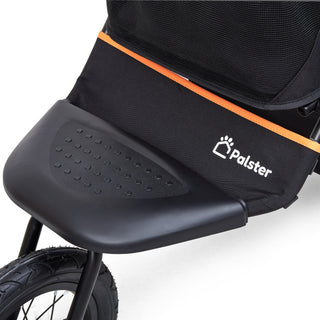 Palster Explorer All Terrain Dog Stroller - Midnight Black