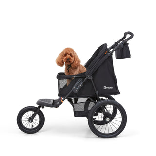 Palster Explorer All Terrain Dog Stroller - Midnight Black