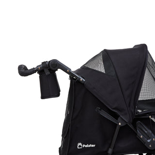 Palster Explorer All Terrain Dog Stroller - Midnight Black