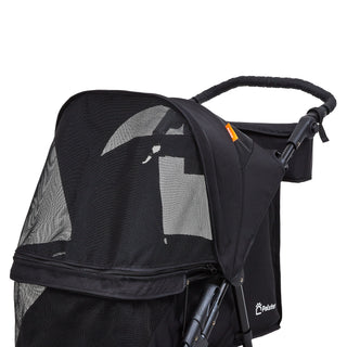 Palster Explorer All Terrain Dog Stroller - Midnight Black