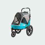 Innopet Sporty Evolution v2.0 Dog Stroller (and Bike Trailer!) - Free Rain Cover - 2 Year Warranty Included - Ocean Blue