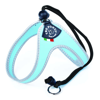 The Easy Fit Classic Harness With Adjustable Strap By Tre Ponti - Light Blue
