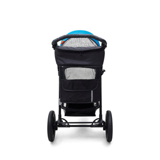 Palster Trek All Terrain Dog Stroller - Black & Harbour Blue