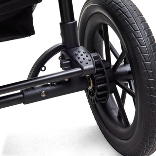 Palster Trek All Terrain Dog Stroller - Black & Harbour Blue
