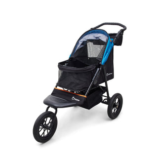 Palster Trek All Terrain Dog Stroller - Black & Harbour Blue