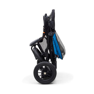 Palster Trek All Terrain Dog Stroller - Black & Harbour Blue