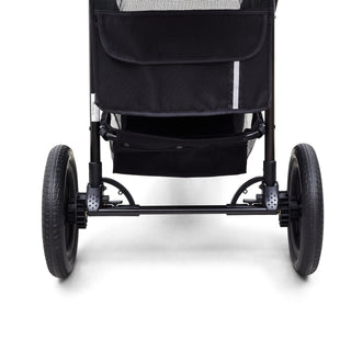 Palster Trek All Terrain Dog Stroller - Black & Mist Silver