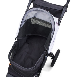 Palster Trek All Terrain Dog Stroller - Black & Mist Silver