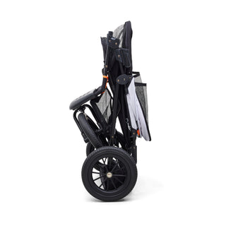 Palster Trek All Terrain Dog Stroller - Black & Mist Silver