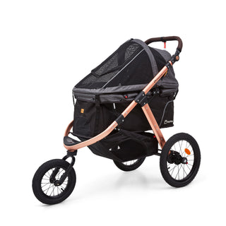 Palster Quest All Terrain Dog Stroller - Black  - Free Rain Cover