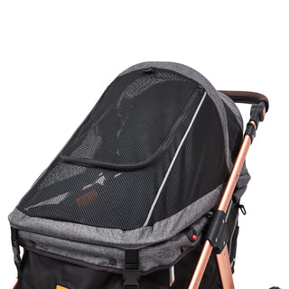 Palster Quest All Terrain Dog Stroller - Black  - Free Rain Cover