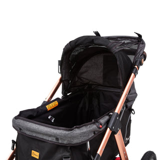 Palster Quest All Terrain Dog Stroller - Black  - Free Rain Cover