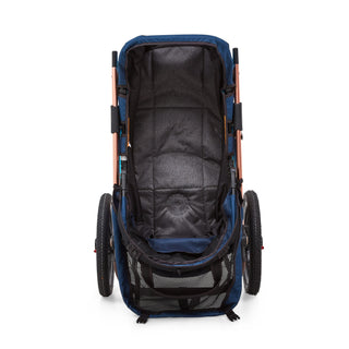 Palster Quest All Terrain Dog Stroller - Navy Blue - Free Rain Cover