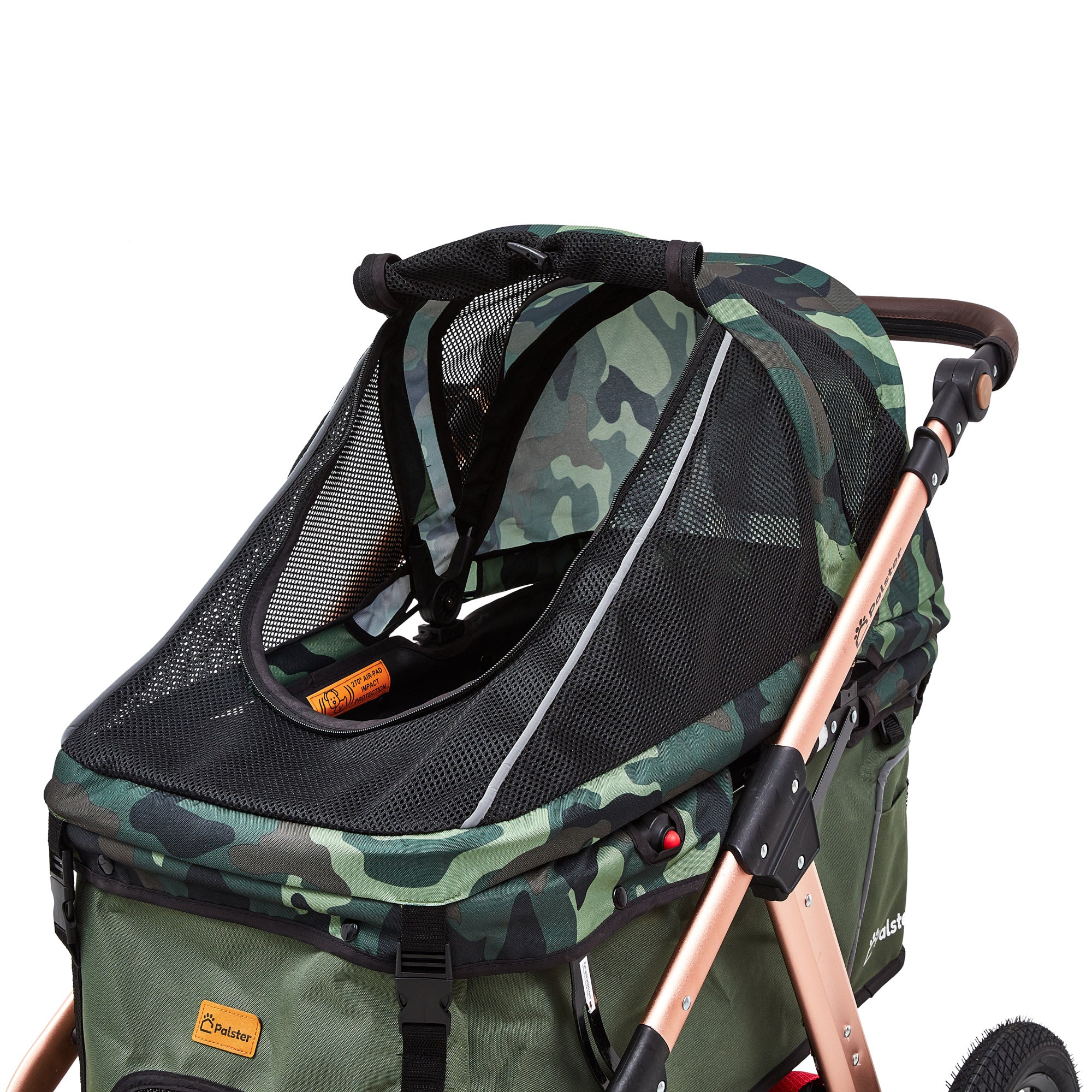 camo dog stroller Palster Quest All Terrain Dog Stroller - Green Camouflage