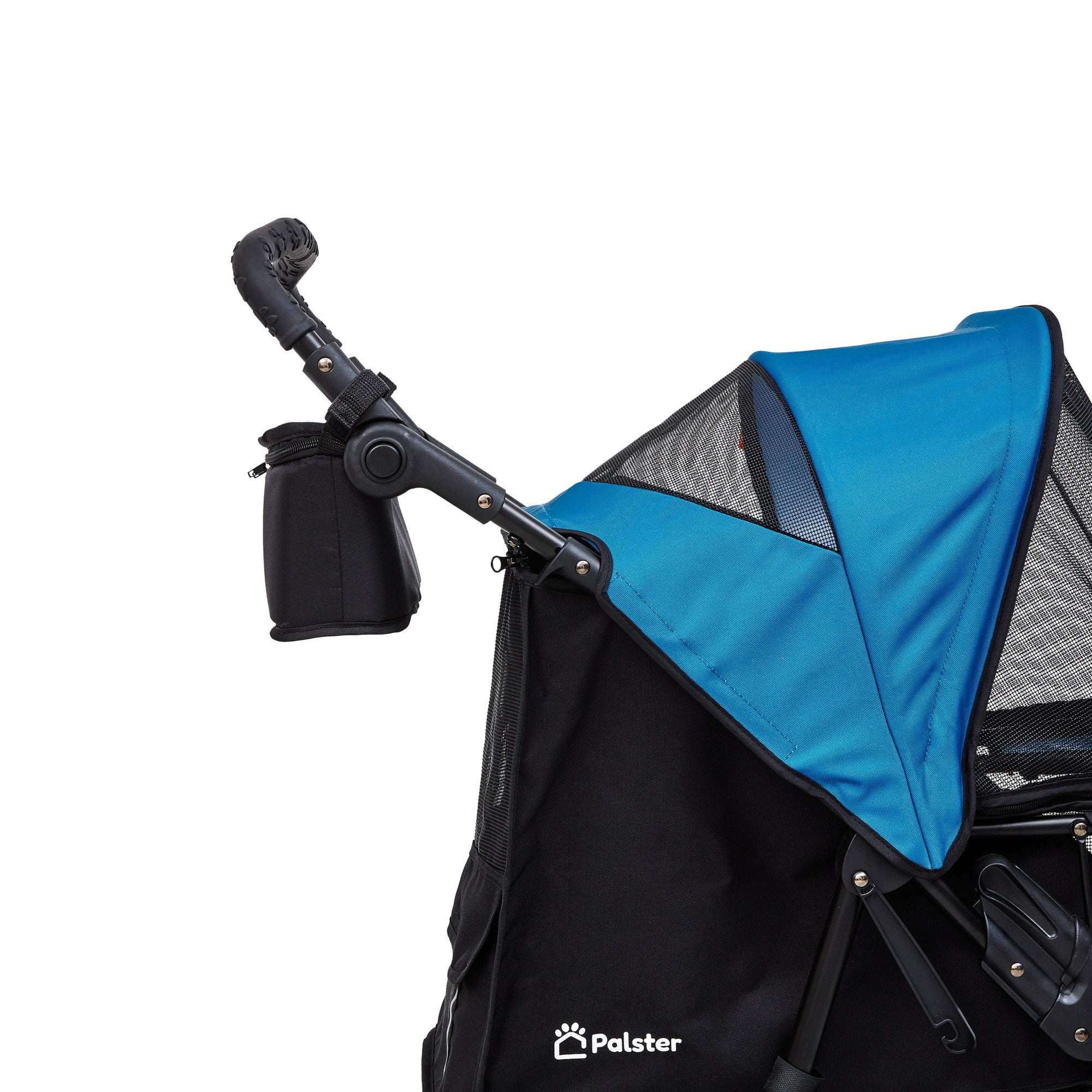 summer infant 3d lite uk Palster Explorer All Terrain Dog Stroller - Black & Harbour Blue