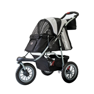 Innopet Comfort EFA ECO Dog Stroller v2.0 - Silver & Black