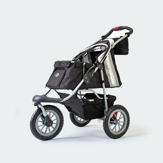 Innopet Comfort EFA ECO Dog Stroller v2.0 - Silver & Black