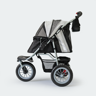 Innopet Comfort EFA ECO Dog Stroller v2.0 - Silver & Black