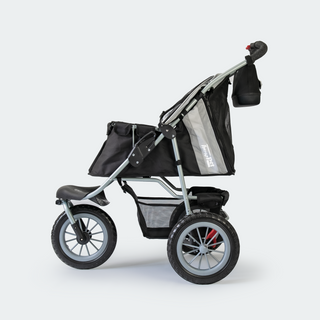 Innopet Comfort EFA ECO Dog Stroller v2.0 - Silver & Black