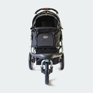 Innopet Comfort Air ECO v2.0 Dog Stroller - Silver & Black