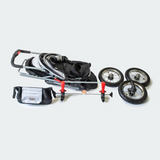 Innopet Comfort Air ECO v2.0 Dog Stroller - 2 Year Warranty Included - Silver & Black