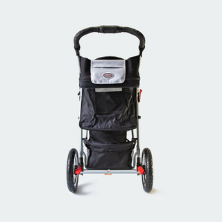 Innopet Comfort Air ECO v2.0 Dog Stroller - Silver & Black