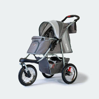 Innopet Comfort Air ECO v2.0 Dog Stroller - Dark Grey & Light Grey