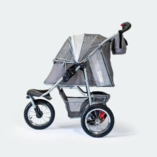 Innopet Comfort Air ECO v2.0 Dog Stroller - Dark Grey & Light Grey