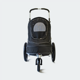 Innopet Sporty Black EVR Dog Stroller - Free Rain Cover - 2 Year Warranty Included - Black
