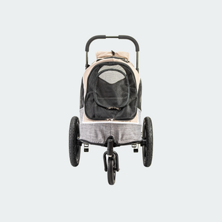 Innopet Sporty Evolution v2.0 Dog Stroller (and Bike Trailer!) - Free Rain Cover - Latte