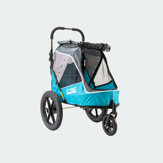 Innopet Sporty Evolution v2.0 Dog Stroller (and Bike Trailer!) - Free Rain Cover - Ocean Blue