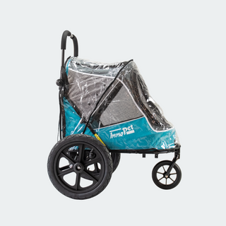 Innopet Sporty Evolution v2.0 Dog Stroller (and Bike Trailer!) - Free Rain Cover - Ocean Blue