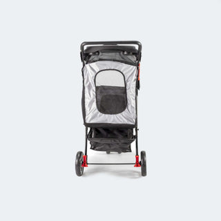 Innopet All Terrain Buggy Dog Stroller  - Black/Silver