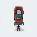 Innopet All Terrain Buggy Pet & Dog Stroller - 2 Year Warranty Included - Red/Black