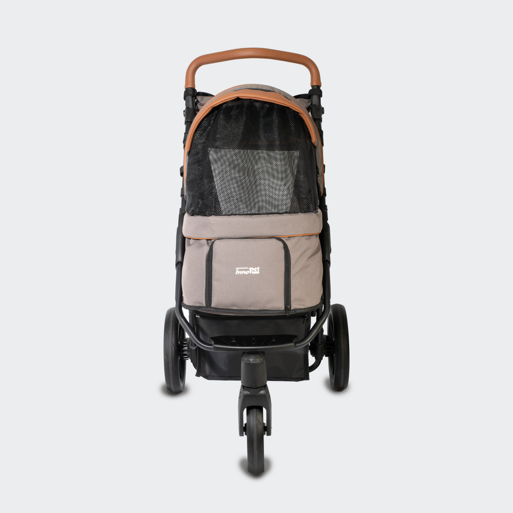 Innopet Premium Cozy Dog Stroller Beige 5 Year Warranty Doggy innopet-premium-cozy-dog-stroller-beige-5-year-warranty-doggy