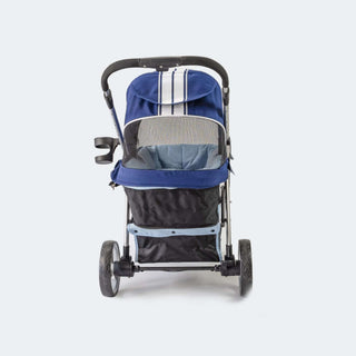 Innopet Retro Buggy Dog Stroller - 2 Year Warranty Included - Navy Blue