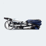 Innopet Retro Buggy Dog Stroller - 2 Year Warranty Included - Navy Blue