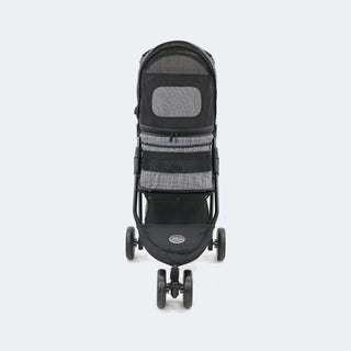 Innopet Avenue Dog Stroller - Free Rain Cover  - Black & Grey