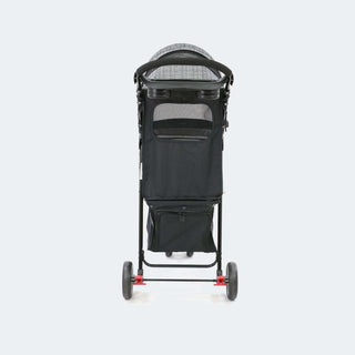 Innopet Avenue Dog Stroller - Free Rain Cover  - Black & Grey