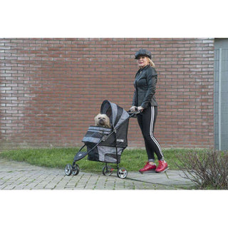 Innopet Avenue Dog Stroller - Free Rain Cover  - Black & Grey