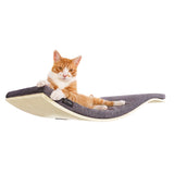 The CHILL DeLuxe Cat Shelf Perch by Cosy & Dozy – Maple Wood (Multiple Cushion Colours Available)