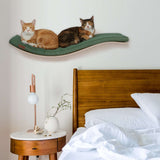 The CHILL DeLuxe Cat Shelf Perch by Cosy & Dozy Bundle - 2 Steps (Multiple Cushion Colours Available)