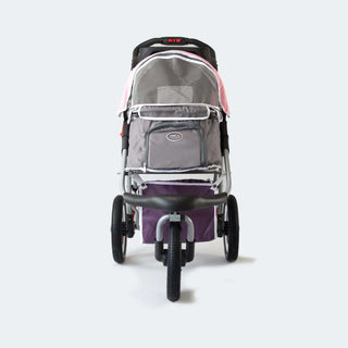 Innopet Comfort Air Dog Stroller - 2 Year Warranty Included - Pink & Grey