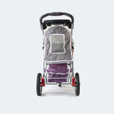 Innopet Comfort Air Dog Stroller - 2 Year Warranty Included - Pink & Grey