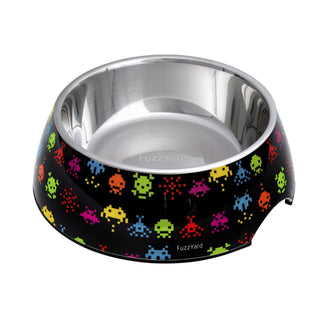 The Easy Feeder Dog Bowl By FuzzYard - Space Raiders