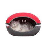 The Little Arena Pet Cave & Bed By Ibiyaya - Red