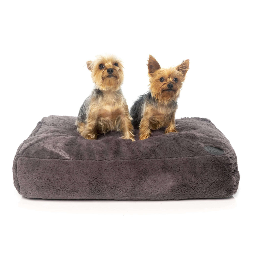 Grey dog pillow cheap