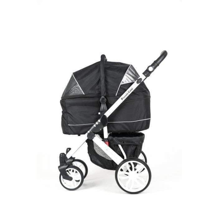 piccolo cane dog stroller Piccolocane Tanto2 Luxury Dog Stroller, Detachable Pet Carrier & Free Rain Cover